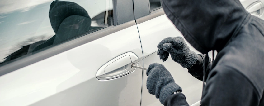 Where Vehicle Thefts Are Most Common